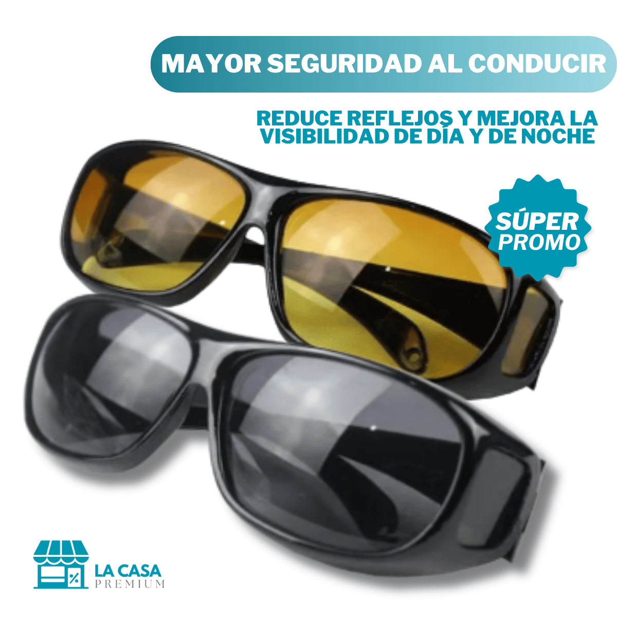 HD Vision Pro™ - SET GAFAS CONDUCTORES X2 DIA Y NOCHE☀️🌑